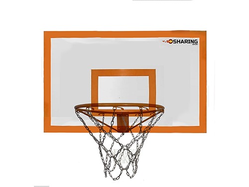 Tablero de Basquet Con Red De Cadenas + Aro Macizo Ideal Exterior