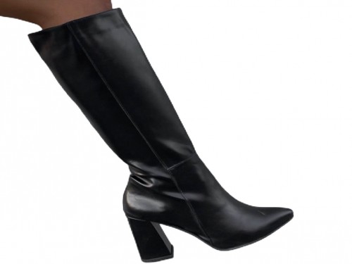 Bota Alaska cierre interno taco  9 cm caña 40cm