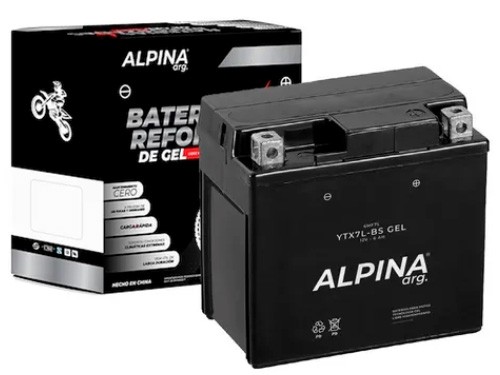 Bateria Alpina Ytx7l-bs Gel Libre De Mantenimiento ML