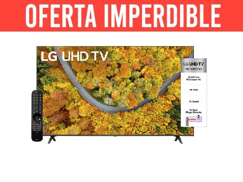 SMART LED TV LG 50 PULGADAS 4K UHD 50UP7750