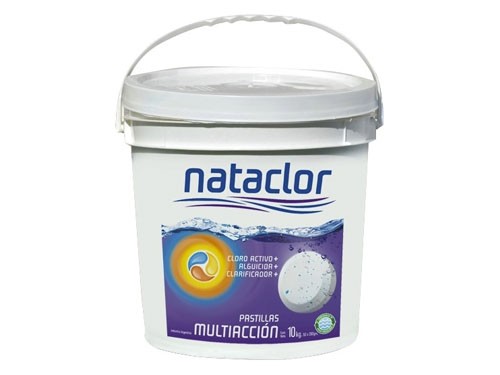 Pastillas Cloro Multiacción 200 Gr x 10 Kg Nataclor