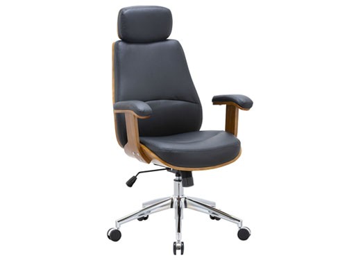 Silla De Escritorio Oficina Bentwood Con Apoyabrazos