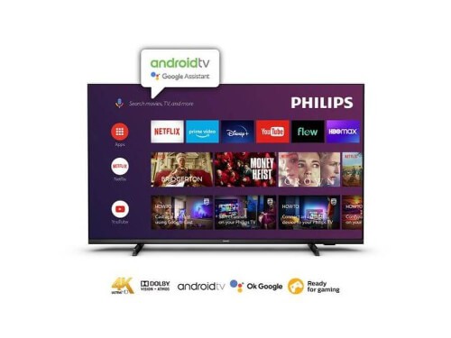 SMART TV PHILIPS 50” UHD 4K - 50PUD7406/77