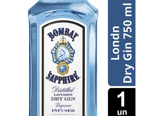 Gin Bombay Sapphire 47° Botella X 750 Ml