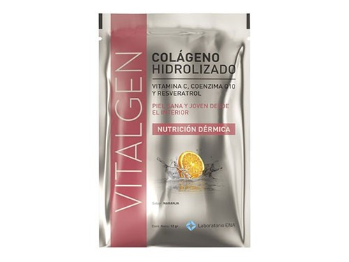 Colageno Hidrolizado + Q10 Resveratrol Vitalgen X 15 Sobres