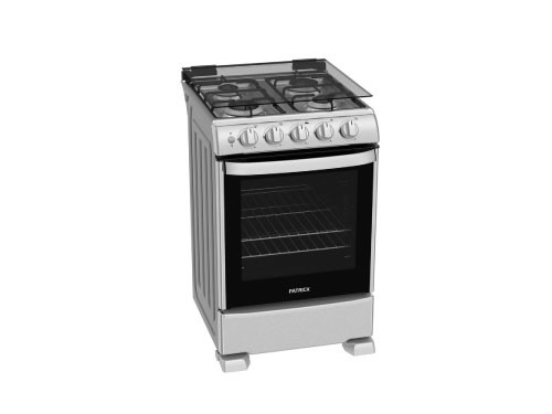 Cocina a gas 55 cm Inoxidable Patrick