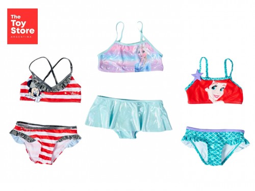 Bikini Malla Princesas Minnie frozen Niña Premium Licencia Disney®