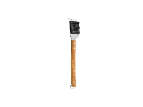 Cepillo de parrilla Tramontina acero inox y madera 44cm