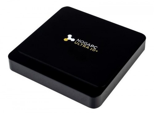 Tv box Noga PC ULTRA 10+ estándar 4K 16GB negro con 2GB de memoria