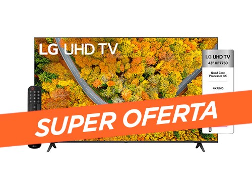 SMART LED TV LG 43 PULGADAS 4K UHD 43UP7750
