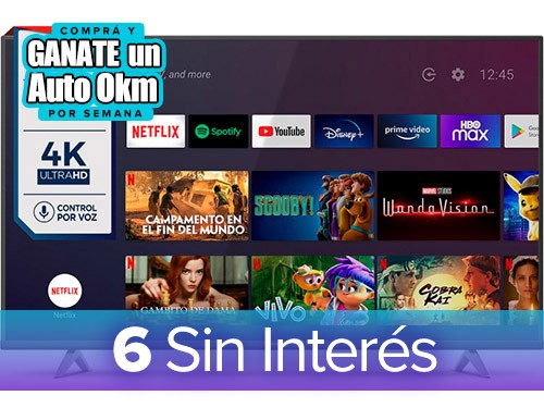 Smart Tv 55 Pulgadas 4K Ultra HD HITACHI CDH-LE554KSMART21 F