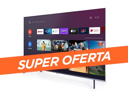SMART LED ANDROID TV BGH 50 PULGADAS 4K UHD B5022US6A