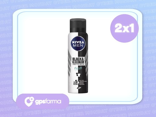 Desodorante Invisible Black & White Fresh x 150 ml