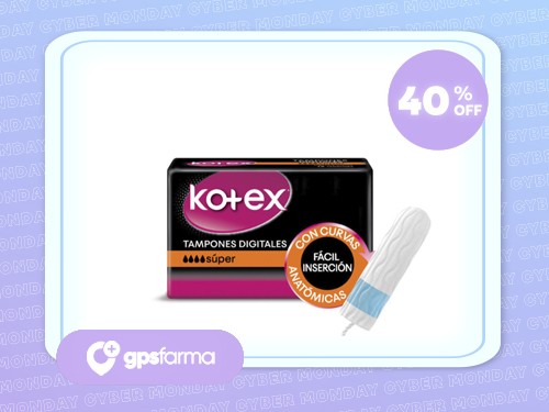 Tampones Super Kotex x 20 un.