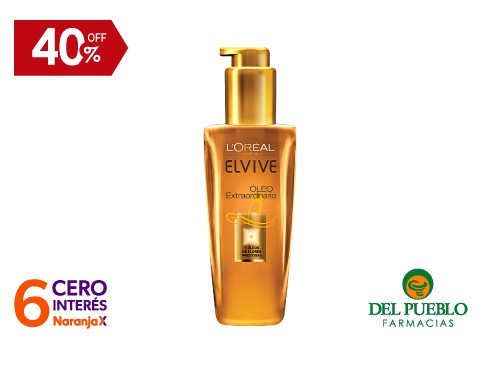 Tratamiento Intensivo Óleo Extraordinario  Elvive L´Oréal Paris 100 ml