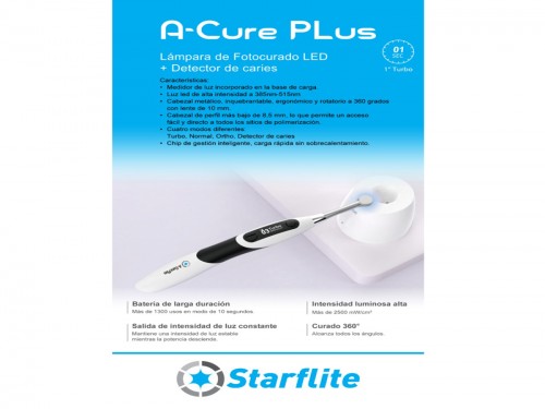 Starflite. Lámpara De Fotocurado A-cure Plus