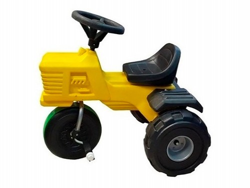 Triciclo Tractor a Pedal Infantil con Pata Niños Reforzado Rodacross