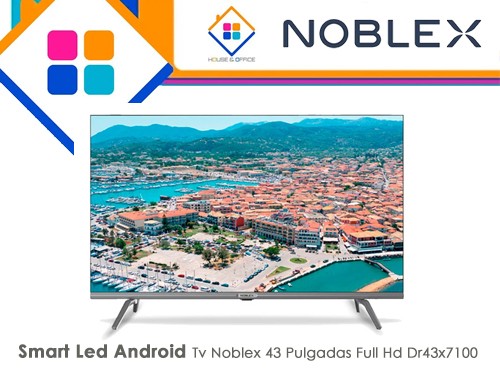 Smart Led Android Tv 43 Pulgadas Full Hd Dr43x7100 Noblex