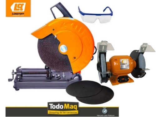 Taladro De Banco 13mm + Sensitiva 355mm + Amoladora Banco lq