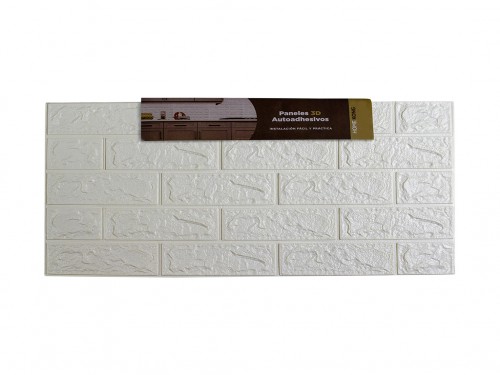 Pared Decorativa Placa Autoadhesiva 3D Home Kong