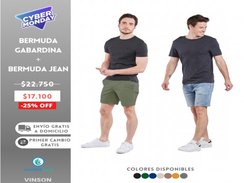 Pack Bermudas
