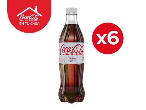 6 Coca-Cola Light 500ml