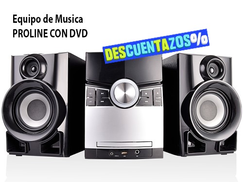 Equipo de Musica 3300w C/dvd  cd Bluetooth, USB, MP3 Proline