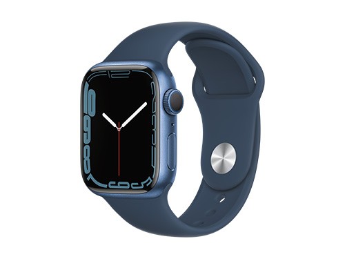 Apple Watch Series 7 GPS - 41mm - Azul/Azul Abismo - (Aluminio)