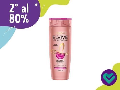 Shampoo Kera Liss Elvive Loreal Paris 400ml