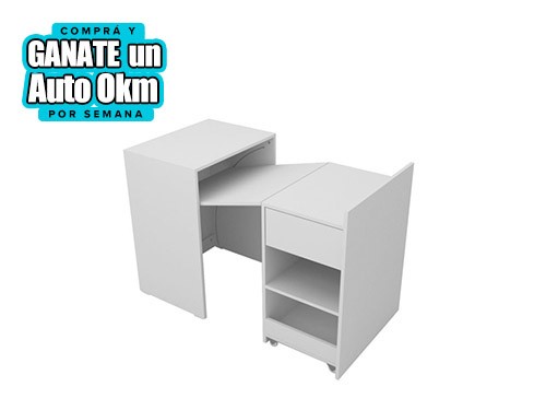 ESCRITORIO PLEGABLE EXTENSIBLE MULTIUSO MESA MANICURA - MUEBLES CORSA