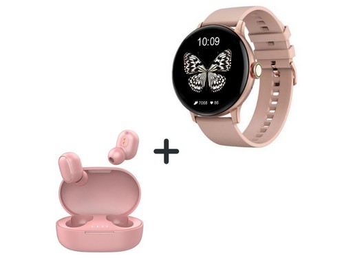 Combo Smartwatch DT2 + Auriculares A6S
