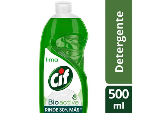 Detergente Cif Bioactive Lima 500 Ml