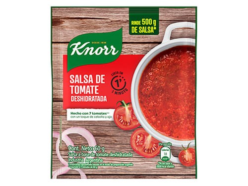 Salsa De Tomate Knorr Deshidratada 60 G