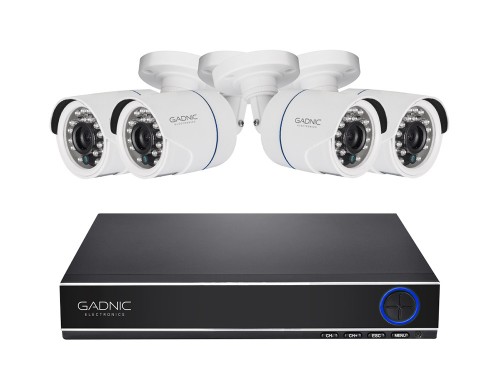 Cámaras de Seguridad + DVR Gadnic x4 Interior / Exterior IP CCTV Visió