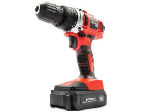 TALADRO INALAMBRICO 20V + MALETIN + ACCESORIOS HESSEN 016-5300