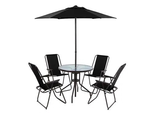 Set de 6 Piezas Negro