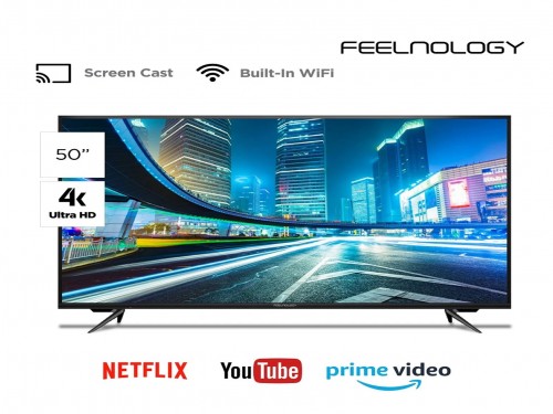 Smart Tv Led 4K 50'' Feelnology F5022UK6