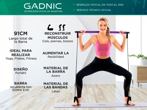 Barra De Traccion Gadnic Para Yoga Pilates