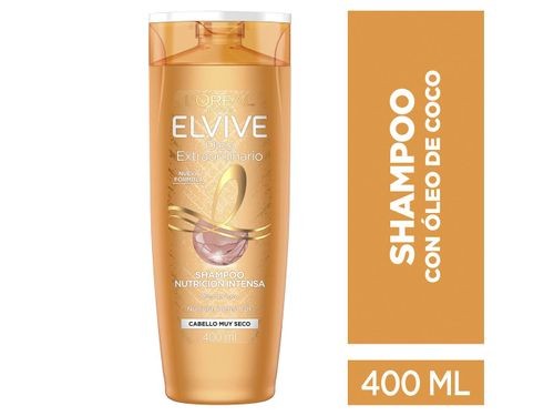 Shampoo Elvive Oleo Extraordinario Coco 400ml