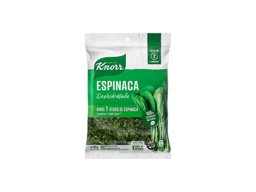 vegetales deshidratados Knorr espinada x50 gr