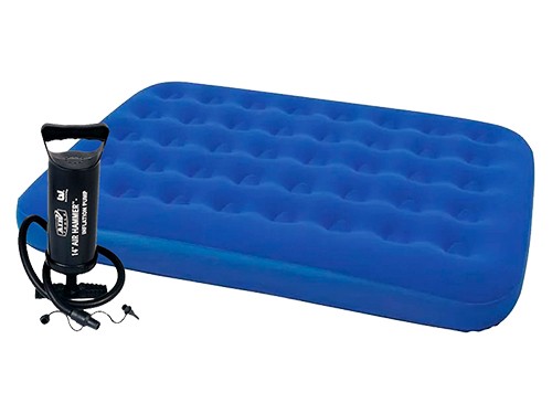 Combo Bestway Colchón Inflable 2 plazas + Inflador Manual