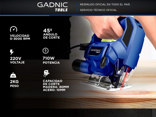Caladora Gadnic C65M7 Laser Regulable