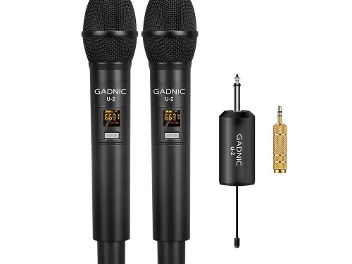 Microfono Inalámbiro Profesional UHF Gadnic U-2