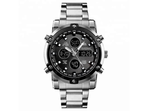Reloj Digital Gadnic RM70F23 Acero Inoxidable Cronometro Alarma Timer
