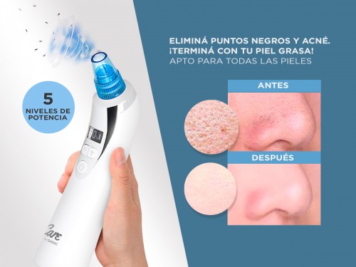 Limpiador Facial Care By Gadnic BF3078 Removedor de Puntos Negros 5 Ve
