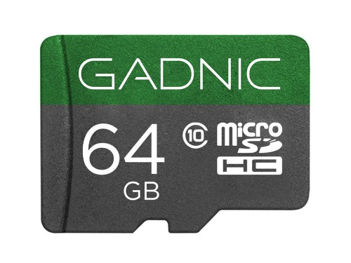 Memoria Micro SD Gadnic 64gb Clase 10 + Adaptador