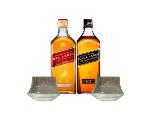 Combo Johnnie Red Black