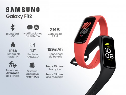Smartwatch Samsung Galaxy Fit 2 R220 Reloj Bluetooth
