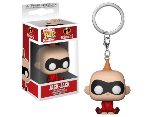 LLavero Funko Keychain: Jack Jack - Incredibles 2 (Disney)