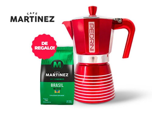 Café molido de Regalo con la compra de una Cafetera